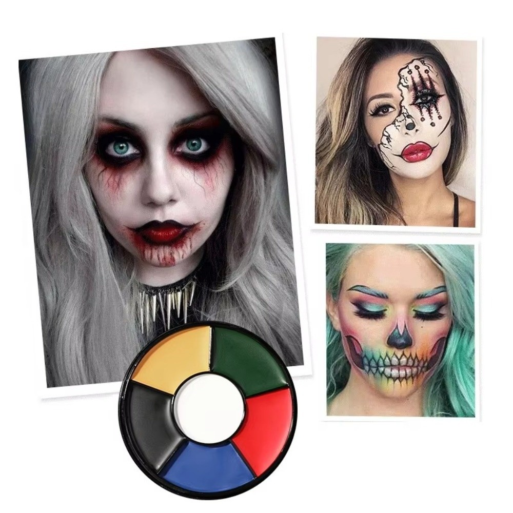 Makeup Kit 6 Colors Face Paint - огляд і ціна Camo Face Paint