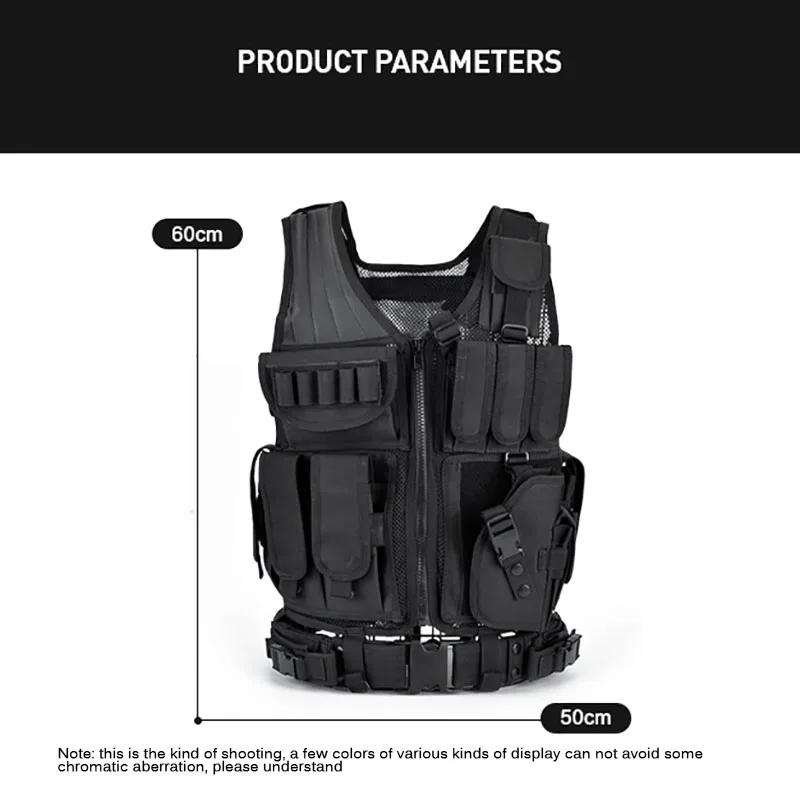 Adjustable Molle Tactical Vest - огляд і ціна Hunting Outdoor Game