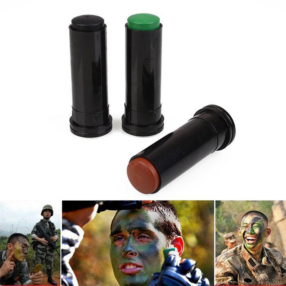 3Pcs Camo Face Paint Skin Frie - огляд і ціна Camo Face Paint
