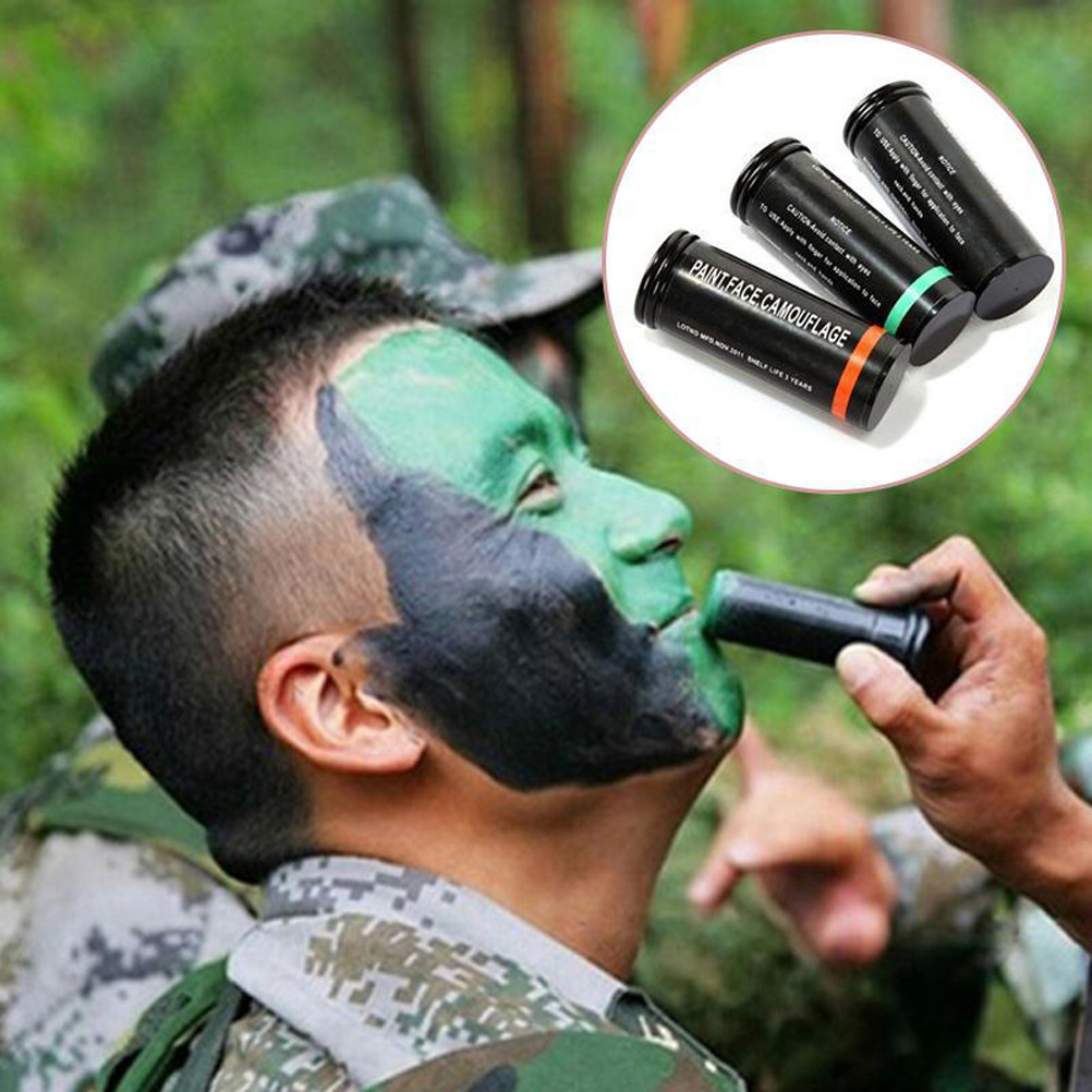 3Pcs Camo Face Paint Skin Frie - огляд і ціна Camo Face Paint