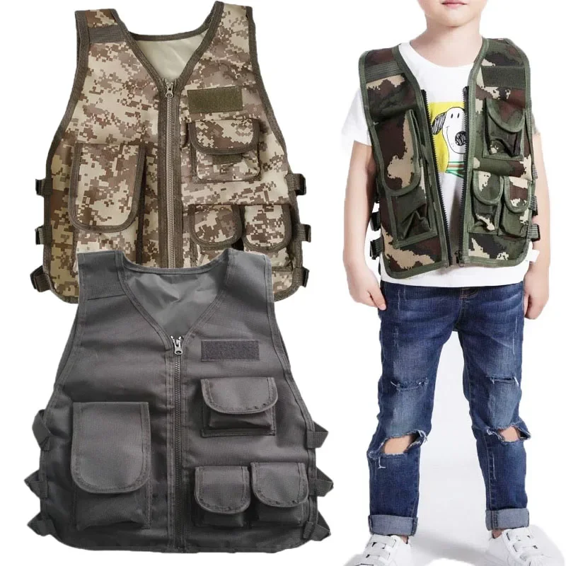 Children Tactical Vest Camoufl - огляд і ціна Hunting Outdoor Game